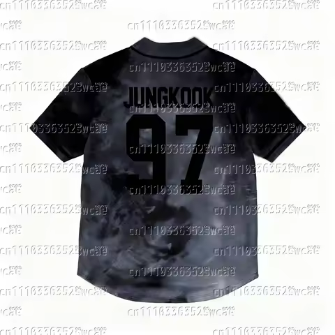 2026 New Tour Support Baseball Jersey Korean Style #97 Family Matching Sports Cycling Top K-POP Musi