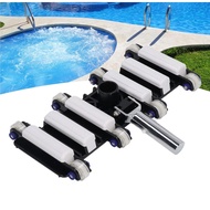 8-wheel swimming pool cleaning suction table, pool bottom suction table