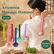 31CM Artemisia Massage Hammer Handheld Artemisia Massage Hammer Meridian Tapping Massage Hammer