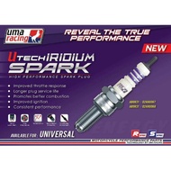 UMA RACING UTECH IRIDIUM SPARK PLUG UNIVERSAL Y15ZR LC135 FZ150 RS150 WAVE125 NGK PLUG HIGH PERFORMA
