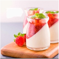 200ml Jar 200ml Glass Jar 200ml Pudding Jar Glass Pudding Bottle