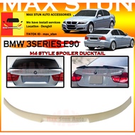 BMW 3 SERIES E90 2005-2012 M4 SPOILER DUCKTAIL E90 M4 SPOILER REAR TRUNK SPOILER DUCKTAIL 3-SERIES E