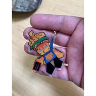 007n7 Forsaken Inspired Acrylic keychain Cute cartoon game Character pendant