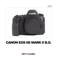 Second - Kamera Canon EOS 6D Mark II Body only kode (J319)