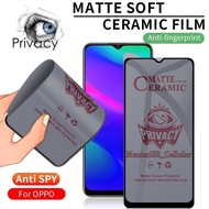 LAYAR CERAMIC SPY MATTE OPPO A1K A3S A3X A3 PRO A5S A7 A5 A9 2020 A11K A12 A15 A16E A16K A17S A18 A3