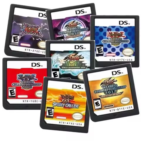 NDS Game Cartridge, Video Game Cartridge GX Spirit Caller, World Championship 2008, Compatible with 