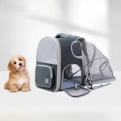 Pet Carrier Backpack Pet Bag Out Portable Breathable Pet Out Backpack Portable Large Capacity Expand