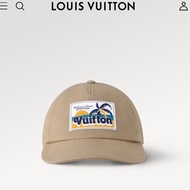 Topi Cap LV Louis Vuitton Palm tree patch cap Original Product