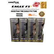 Goodyear Eagle F1R Road Bike Tire 700x25/28 | Tube/Tubeless Ready | Ultra High Performance