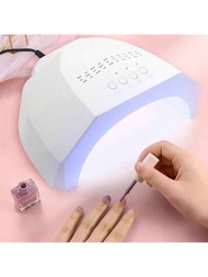 指甲燈療法機uv Led智能傳感器快速乾燥指甲乾燥機,無黑色手指批發