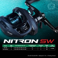 TEAM SEAHAWK BC REEL NITRON SW 103 RATIO 6.5 &7.2 LEFT HAND BC