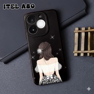 Itel Vision A80 2025 Newest Girls Case Transparent Silicone Phone Case - YM20