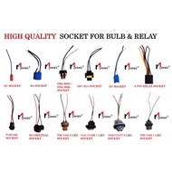 Car Headlight Bulb Socket Adapter Wiring Harness H1 H4 H7 H8 H11 HB3 9005 HB4 9006 T10 T20 1141 1016
