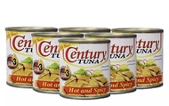 Century Tuna 100grams x 6 cans- Hot and Spicy Flavour