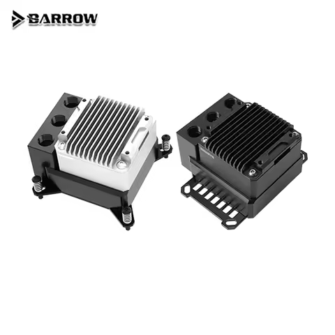 Barrow AIO CPU Block Pump Reservoir Box One-Piece OLED Digital Display For INTEL LGA 1700 1200 115X 