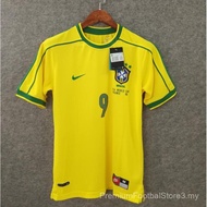 【Retro SSS+】Retro Brazil National Ronaldo 1998 T-shirt