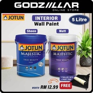 5L Jotun Majestic True Beauty (Sheen/Matt) | Interior Wall Paint | Cat Dalam Dinding Rumah (Tidak Ki