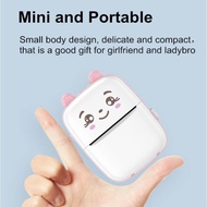 Mini printer Small mini Portable Wrong Question printer Picture Note Label Text Printing