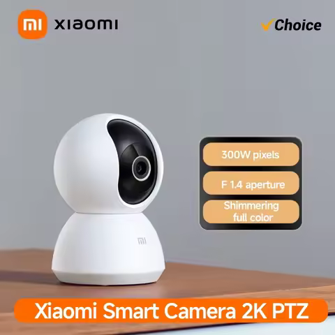 Xiaomi Smart Home 360° Security Camera Mi PTZ 2K Webcam 1296P 3 Megapixel AI Human Detection Night V