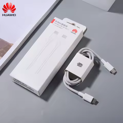 Huawei 6A USB C to USB C PD SCP Fast Charging Cord 100cm IE Mark Supercharge Cable for MatePad Mini 