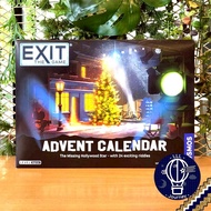 Exit Advent Calendar - The Silent Storm / The Missing Hollywood Star ห่อของขวัญฟรี [บอร์ดเกม Boardga