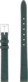 CP-G10 Mimosa Watch Band, P Type Embossed Crocodile (Cow Leather Embossed/Bamboo Marks), 0.4 inches 