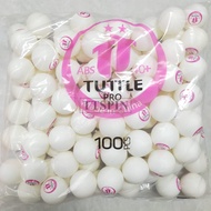 ORIGINAL Tuttle Pro 100 Red ABS 40+ Bs - Bola Banyak Latihan Training Merah Pingpong Tenis Meja B TT