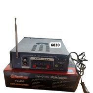 G830 Original POWER AMPLIFIER KARAOKE VOCAL AUDIO MINI AMP BLUETOOTH EQUALIZER MIXER BLUETOOTH PLAYE