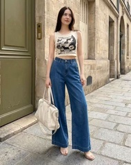 Howluk夏季新款3054牛仔褲❤️淺藍 size M現貨❤️