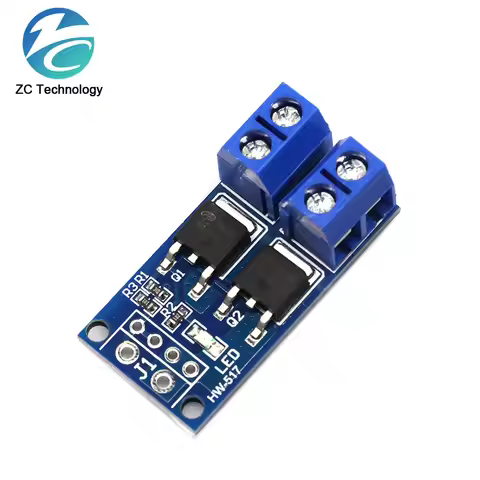 15A 400W MOS FET Trigger Switch Drive Module PWM Regulator Control Panel for arduino DC 5V 12V 36V
