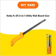 Keiba 2-in-1 Utility Wall Board Saw |  Gergaji Siling Kapur K-211