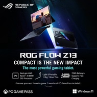 2025 NEW ROG Flow Z13 GZ302EA-RU029W 13.4" Laptop (AMD Ryzen™ AI MAX+ 395 Processor | AMD Radeon™ Gr