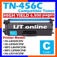 B/C/Y/M Color Compatible to Brother TN456 TN 456 HL L8260CDN L8360CDW MFC L8690CDW L8900CDW HLL8260C