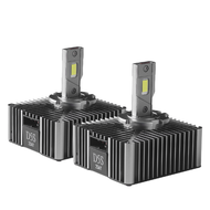 หลอดไฟหน้ารถยนต์ LED D5S 2 ชิ้น Canbus 45W 6000K ไฟหน้ารถยนต์แบบ HID Xenon ทดแทน D5R หลอดไฟรถยนต์ 12