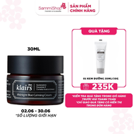 Dear Klairs Kem dưỡng Midnight Blue Calming Cream 30ml
