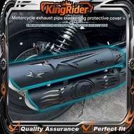 Suitable for QJMOTOR SRV 600V modified exhaust cover, full-coverage exhaust heat shield, heat shield