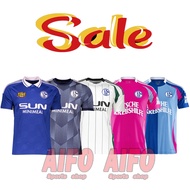 Top Quality Schalke 04 Home Away Jersey 24/25 Soccer Football Soccer Football Jersey Men Sports T-sh