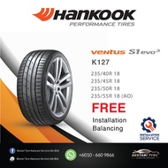 [𝗜𝗻𝘀𝘁𝗮𝗹𝗹𝗮𝘁𝗶𝗼𝗻 𝗣𝗿𝗼𝘃𝗶𝗱𝗲𝗱] 235/40r18 235/45r18 235/50r18 235/55r18 Hankook Ventus s1 evo3 k127