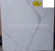 Granit Lantai Marmer Glossy / Granit Motif Carrara 60X60
