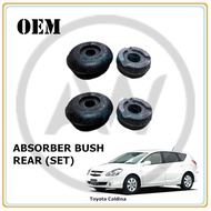 Toyota Caldina AZT241 AZT246 ZZT241 ST246 2002-2007 Rear Absorber Mounting Bush Set (4 Piece)