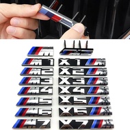For BMW M Logo X1 X2 X3 X4 X5 X6 F48 G01 E84 E83 F39 F10 F30 G11 G07 G86 G80 G60 E60 E46 3D Car Fron