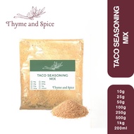 [POUCH] Taco Seasoning/ Tacos Seasoning 250 500 1KG - Seasoning️