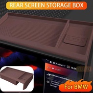 For 3 4 Series i3 i4 Central Control Screen Rear Silicone Storage Box Car Accessories