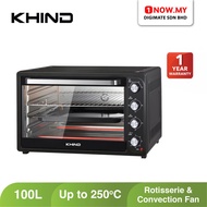 KHIND 100L Electric Oven OT100E | Convection Big Capacity Ketuhar Elektrik 电烤箱