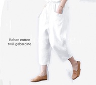 Uniqo Pants Celana Panjang Wanita 7/8 kulot size L XL XXL XXXL bahan cotton Twill premium