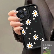 SFwhitePetals Casing Casing Compatible For Samsung S25 S24 Plus S24 FE S23 FE S23 S22 S21 Plus Ultra