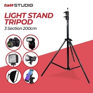 Tripod Portable Lighting Stand 2 Meter for Studio Lighting