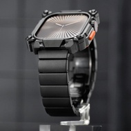 Luxury Business Titanium Strap+Metal Protect Case for IWatch Series 11 10 46mm Band for IWatch 46MM 