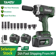 TANZU 3 In 1 Electric High Torque Brushless Cordless Impact Wrench Driver 330/600/800NM