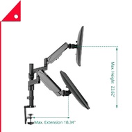 WALI : WALGSDM002* ขายึดจอภาพ Premium Dual LCD Monitor Desk Mount Fully